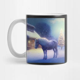 Christmas Horses Series Mug